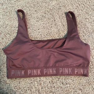PINK Victoria’s Secret sports bra, size medium.